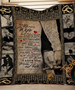 To Wife When I Tell You Quilt Blanket Bedding Set
