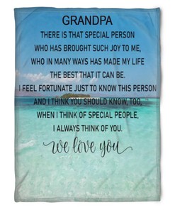 To-My-Grandpa-There-Is-Special-Person-Fleece-Blanket-For-Grandparents-From-Granddaughter-For-Grandson-Sofa