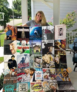 Toby Keith Quilt Blanket Bedding Set