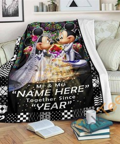 Together Since Sherpa Fleece Blanket Gifts for Family, for Couple