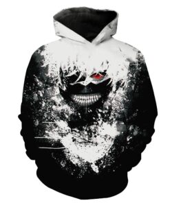 Tokyo Ghoul Epic Ken Kaneki Tokyo Ghoul Hoodie 3D