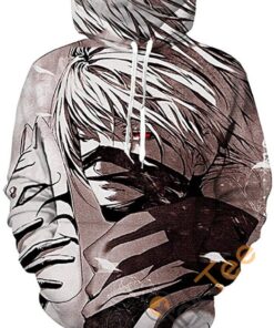Tokyo Ghoul Print Pullover With Front Pocket All Over Print Hoodie 3D 1