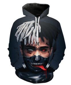 Tokyo Ghoul Xxxtentacion Tokyo Ghoul Hoodie 3D