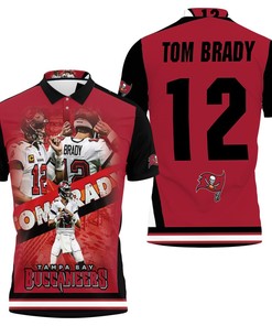 Tom Brady 12 Legend Tampa Bay Buccanners For Fan 3D All Over Print Polo Shirt