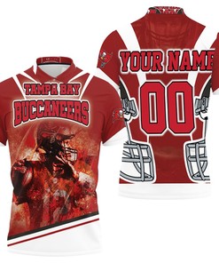 Tom Brady 12 Tampa Bay Buccaneers Super Bowl 2021 Nfc South Division Champions Personalized 3D All Over Print Polo Shirt
