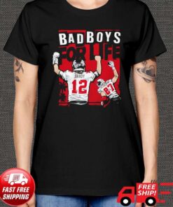 Tom Brady And Rob Gronkowski Bad Boys For Life T-Shirt