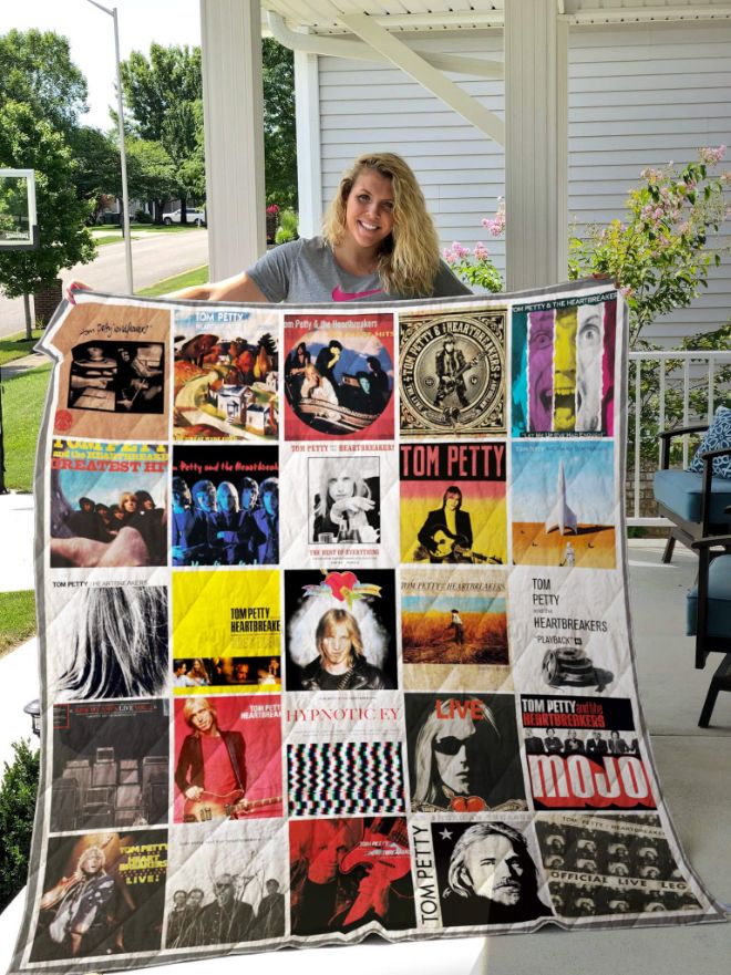 Tom Petty Albums Cover Poster Quilt Blanket Bedding Set