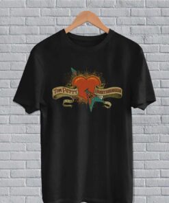 Tom Petty And The Heartbreakers Logo Rock Music T-Shirt