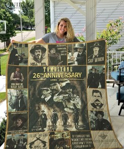 Tombstone 26th Anniversary Quilt Blanket Bedding Set