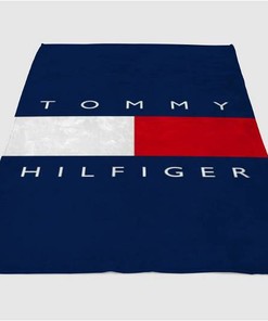 Tommy Hilfiger Sherpa Fleece Blanket Gifts for Family, for Couple