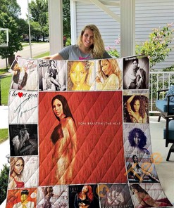 Toni Braxton Quilt Blanket Bedding Set