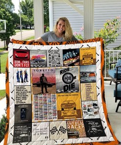 Toretto Fast and Furious Quilt Blanket Bedding Set