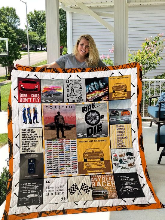 Toretto Fast and Furious Quilt Blanket Bedding Set