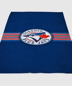 Toronto Blue Sherpa Fleece Blanket Gifts for Family, for Couple
