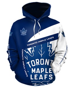 Toronto Maple Leafs Hoodie 3D Zip Hoodie Gift for Fans