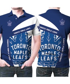 Toronto Maple Leafs Logo Nhl Legend Team 3D All Over Print Polo Shirt