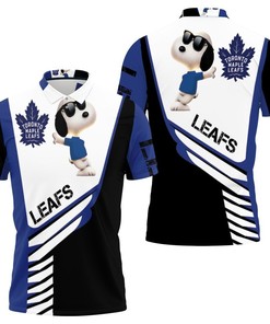 Toronto Maple Leafs Snoopy For Fans 3d Polo Shirt All Over Print Shirt 3d T-shirt