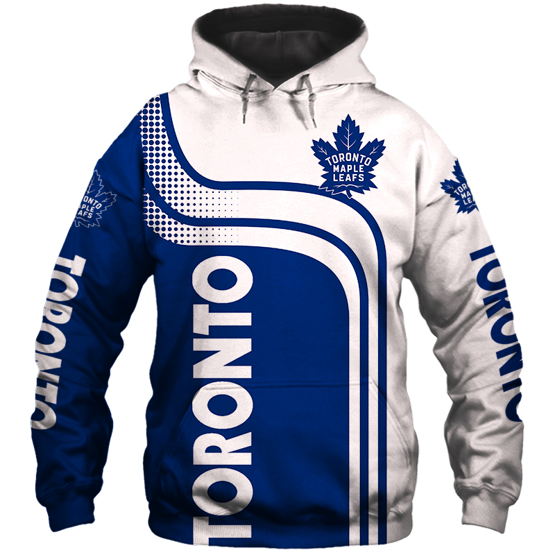 Toronto Maple Leafs Zipper Hoodie Zip Hoodie Pullover Gift for Fans - Image 2