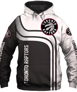 Toronto Raptors Hoodie 3D Zip Hoodie for Fans