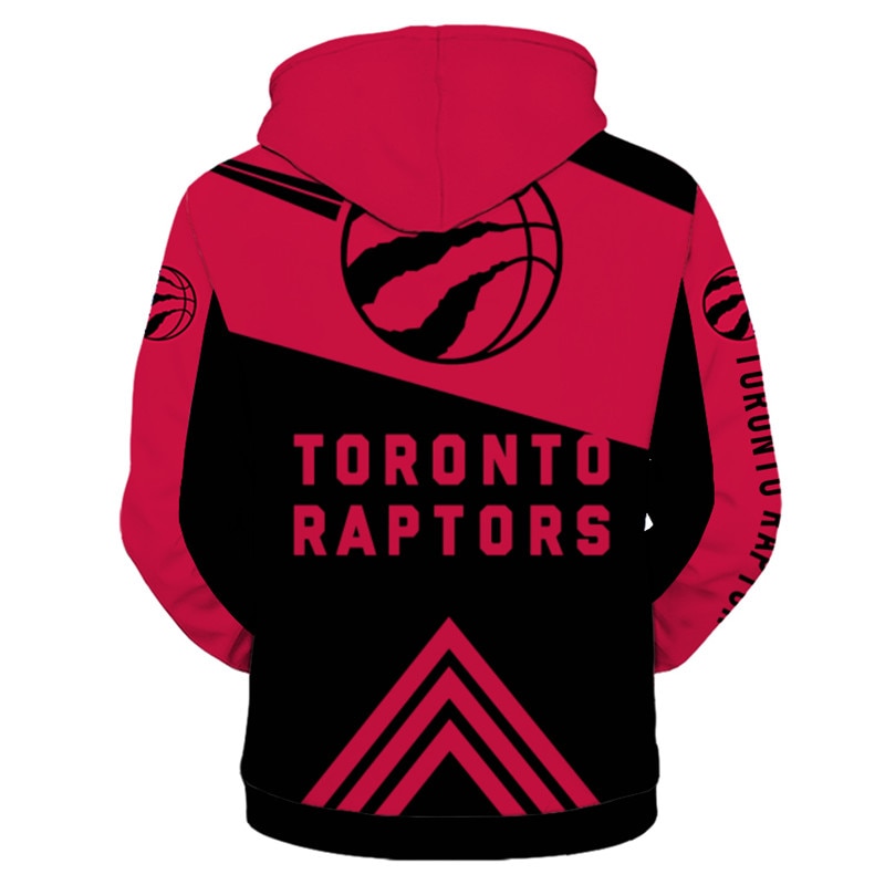 Toronto Raptors Zip Hoodie 3D Zip Hoodie for Fans - Image 2
