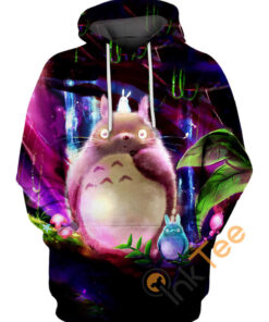 Totoro And Cute Friends Hoodie 3D