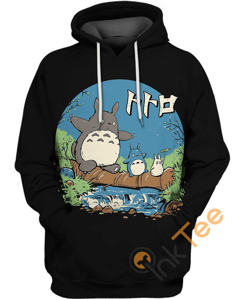 Totoro In The Woods Hoodie 3D