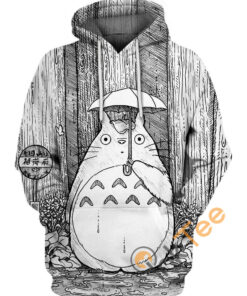 Totoro Rain Hoodie 3D