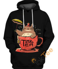 Totoro Tea Hoodie 3D