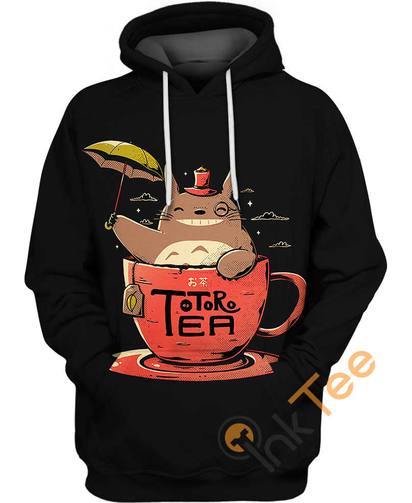 Totoro Tea Hoodie 3D