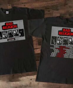 Tour 2022 Bad Religion Spring Tour Dates T-Shirt