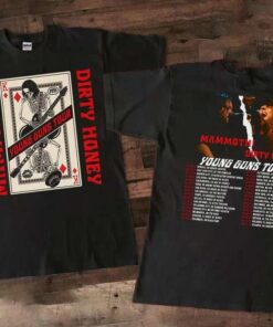 Tour 2022 Mammoth Wvh & Dirty Honey T-Shirt