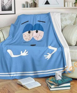 Towelie Sherpa Fleece Blanket Gifts for Family, for Couple