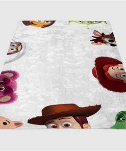 Toy Story 3 Junior Novelization Sherpa Fleece Blanket Gifts for Family, for Couple