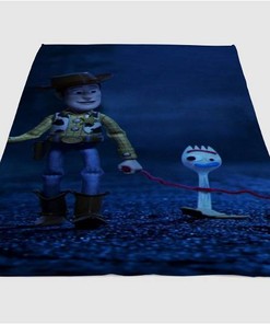 Toy Story Sherpa Fleece Blanket Gifts for Family, for Couple