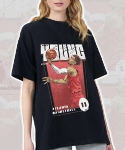 Trae Young 90S Style Bootleg Tee Graphic Atlanta Hawks Ice Trae Atl Oklahoma Nba Basketball Shirt