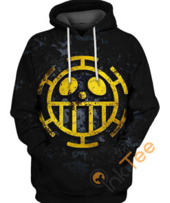 Trafalgar Law Logo Hoodie 3D