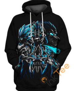 Transformations Of Vegeta Hoodie 3D