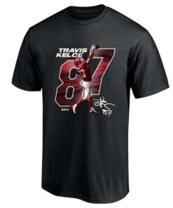 Travis Kelce Kansas City Chiefs Football Player 2021 T-Shirt