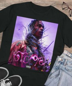Travis Scott Utopia Album Cover T-Shirts