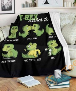 T-red Sherpa Fleece Blanket Gifts for Family, for Couple