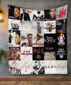 Trey Songz Album Covers Quilt Blanket Bedding Set