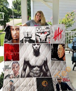 Trey Songz Quilt Blanket Bedding Set