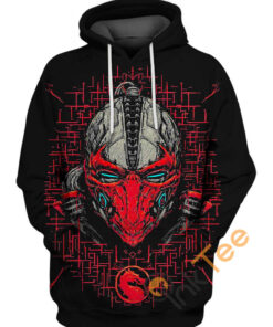Triborg?s Mask Mortal Kombat Hoodie 3D