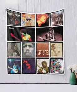 Tribute Jimi Hendrix Quilt Blanket Bedding Set