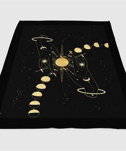 Triple Goddess Sherpa Fleece Blanket Gifts for Family, for Couple
