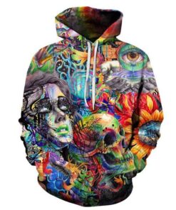 Trippy Artwork Pullover Epics Hoodie 3D