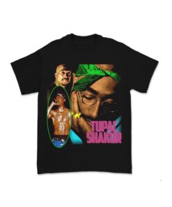 Tupac 2Pac Vintage 90'S Double-Sided Bootleg T-Shirt