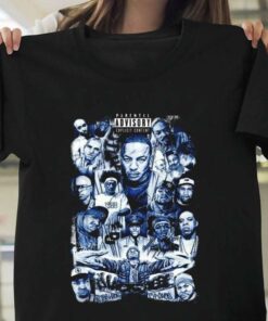 Tupac Hip Hop Biggie Smalls Eazy E Nwa Eminem Dr Dre Rap Collage 2Pac T-Shirt