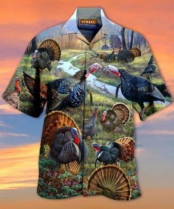 Turkey All Over Polo Shirt 3D All Over Print Polo Shirt