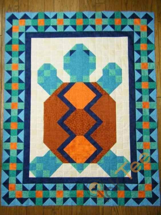 Turtl Quilt Blanket Bedding Set